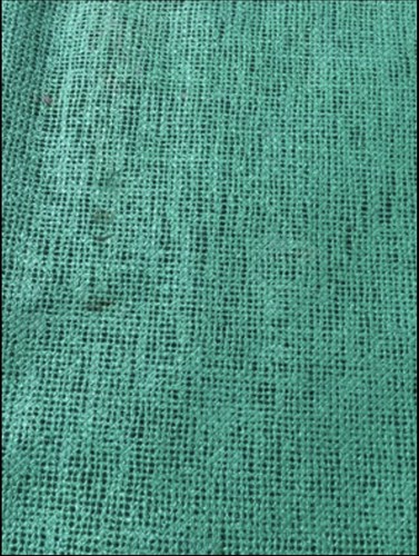 Green breathable groundsheet