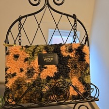 Wouf Margot Teddy Pouch Bag Make Up Vanity Clutch