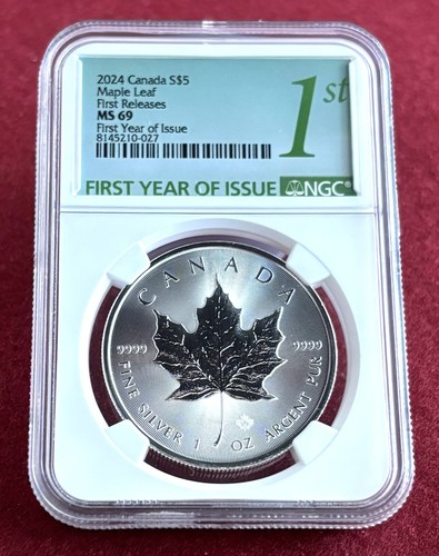 Ms69 2024 1oz 9999 silver - 2024,