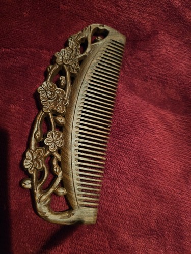 Small ornate brown wooden - ornate,