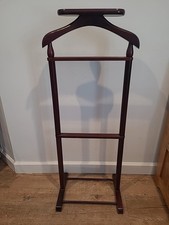Vintage wood valet butler - vintage,