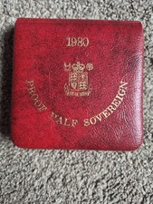 1980 Proof Half Sovereign Gold