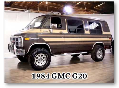 1984 gmc g20 - g20, conversion