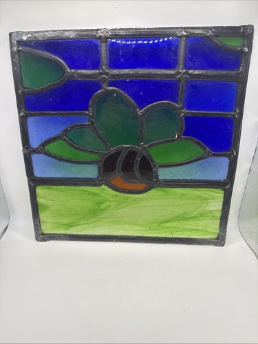 Vintage stained glass window - vintage,