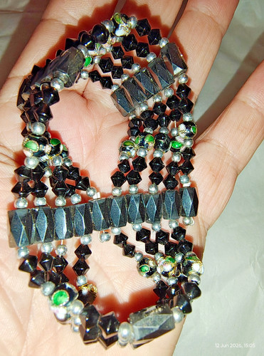 Black crystal cloisonne - 90,