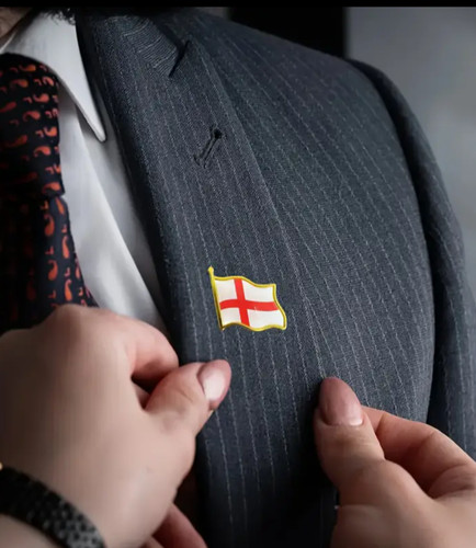 England flag lapel pin badge - lapel,