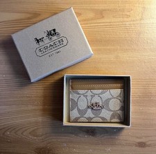 Coach Women's Leather Card