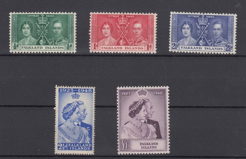 Falkland islands kgvi - kgvi, 1946/48