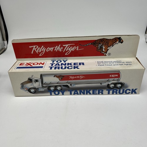 Vintage exxon tanker toy truck - vintage,