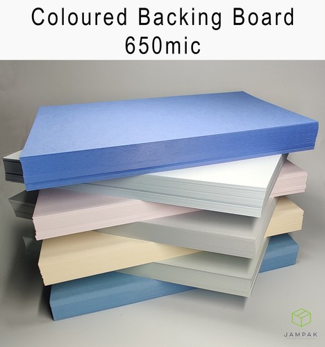 Coloured backing board - coloured,