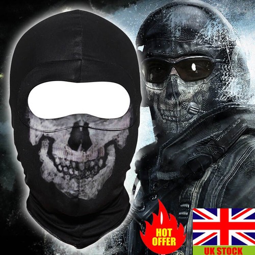 Fabric cod ghost face masks - fabric,
