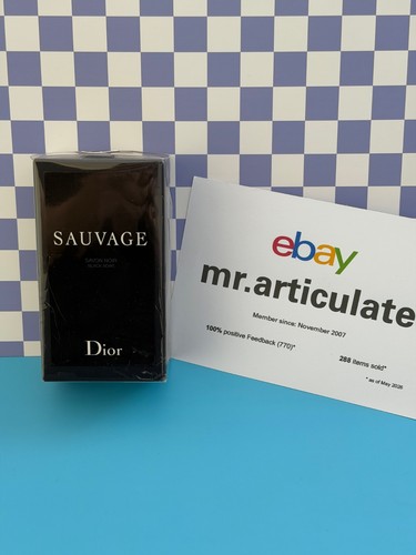 Dior sauvage black soap - dior,