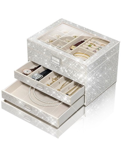 Yivaiks bling white jewelry - yivaiks,