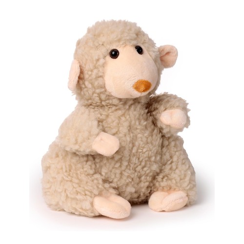 Plush sheep doorstop weighted - plush,