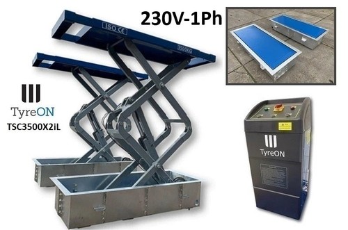 Underfloor lift scissor - ,