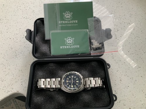 Steel dive snh35 automatic - steel,