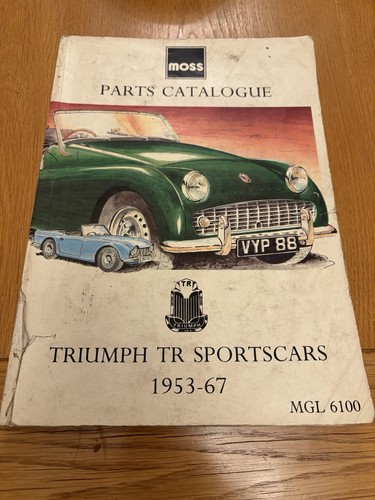 Moss triumph sports cars - triumph,