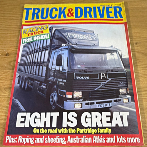 Truck driver magazine may - &,