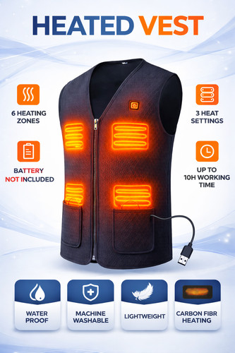 Usb heated vest - usb,