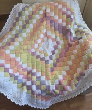 handmade Crochet Blanket In A