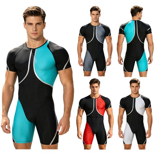 Men bodysuit gym jumpsuit - gym,