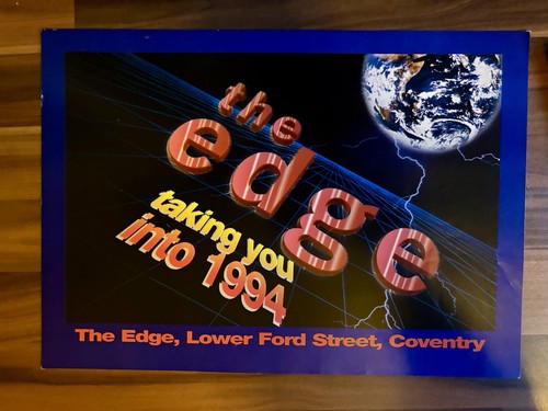 The edge rave flyer - rave,