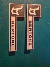 FIAT X1/9 1300 BERTONE BADGES