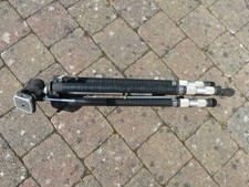 Vintage Slik Camera Tripod Pan Tilt Head 1.95m tall 3.6kg