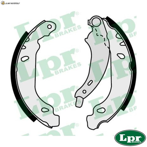 Brake shoe set - brake, 07430