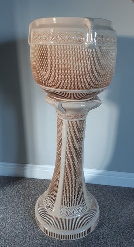 Bretby antique jardiniere - bretby,