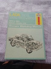 Lada 1200, 1300, 1500, 1600 Haynes Manual 1974 To 1983