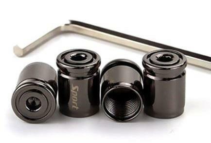 Black chrome alloy locking - chrome,