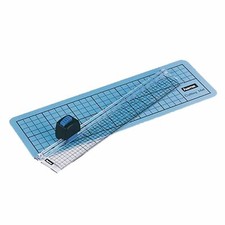 Hama Mini Ruler Cutter Paper Card Photo Trimmer A4 Precision + Mat Home Office