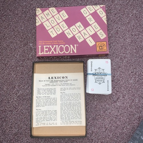 Vintage lexicon the crossowrd - vintage,