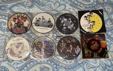Collection Of 8 Madness & Fink Bros 1982-85 Picture Discs Stiff Records Zarjazz