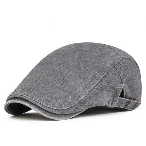 Gray men vintage flat cap - men,