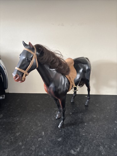 Vintage sindy doll horse dark - vintage,