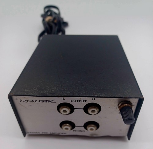 Vintage 1980s realistic phono - 1980s,