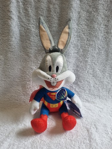 Bugs bunny superman plush soft - bugs,