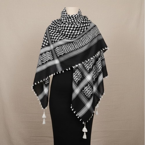 Palestinian keffiyeh scarf - keffiyeh,