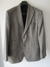 Mens M&S Italian Autograph Jacket by Timothy Everest Wool Neutral 42" Medium