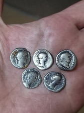 Roman Silver Denarius - 5 Coin