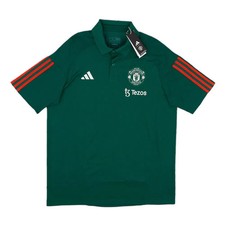 Men's Football Polo Green