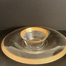 Vtg Tiffin Glass Rambler Rose