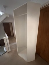 IKEA Pax Corner Wardrobe Frame White