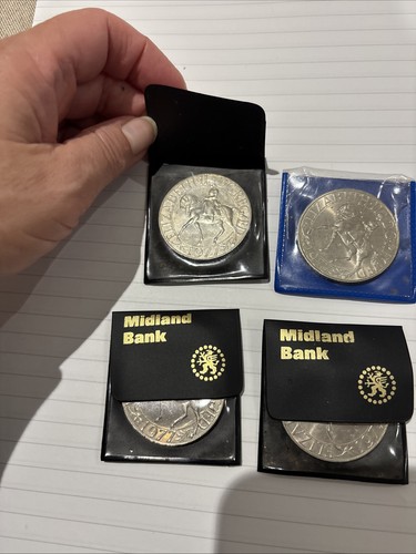 1977 silver jubilee crown - silver,