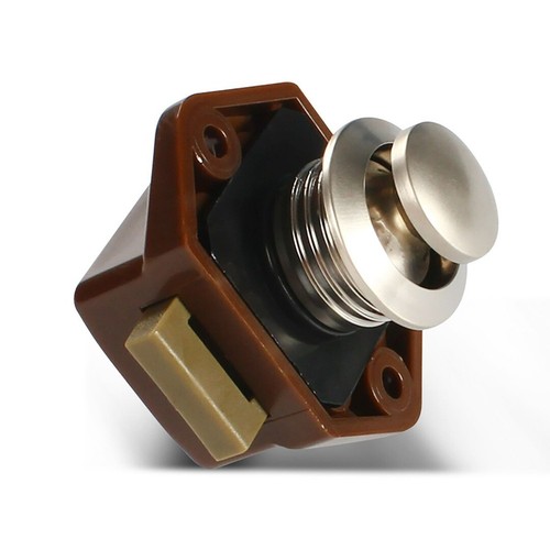 Push button cupboard lock door - button,