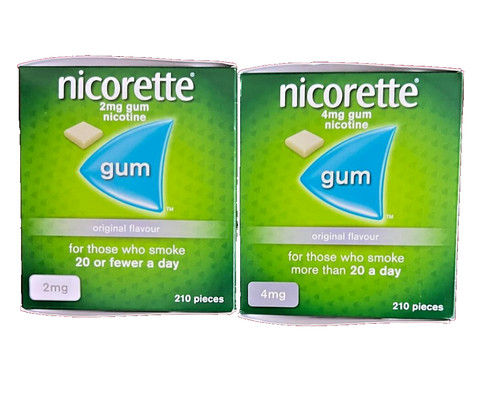 Nicorette original chewing - nicorette,