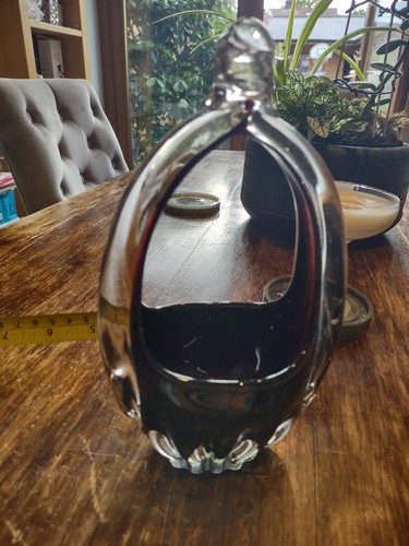 Large glass ornaments used - glass,