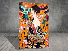 Gustav Klimt Lady with Fan